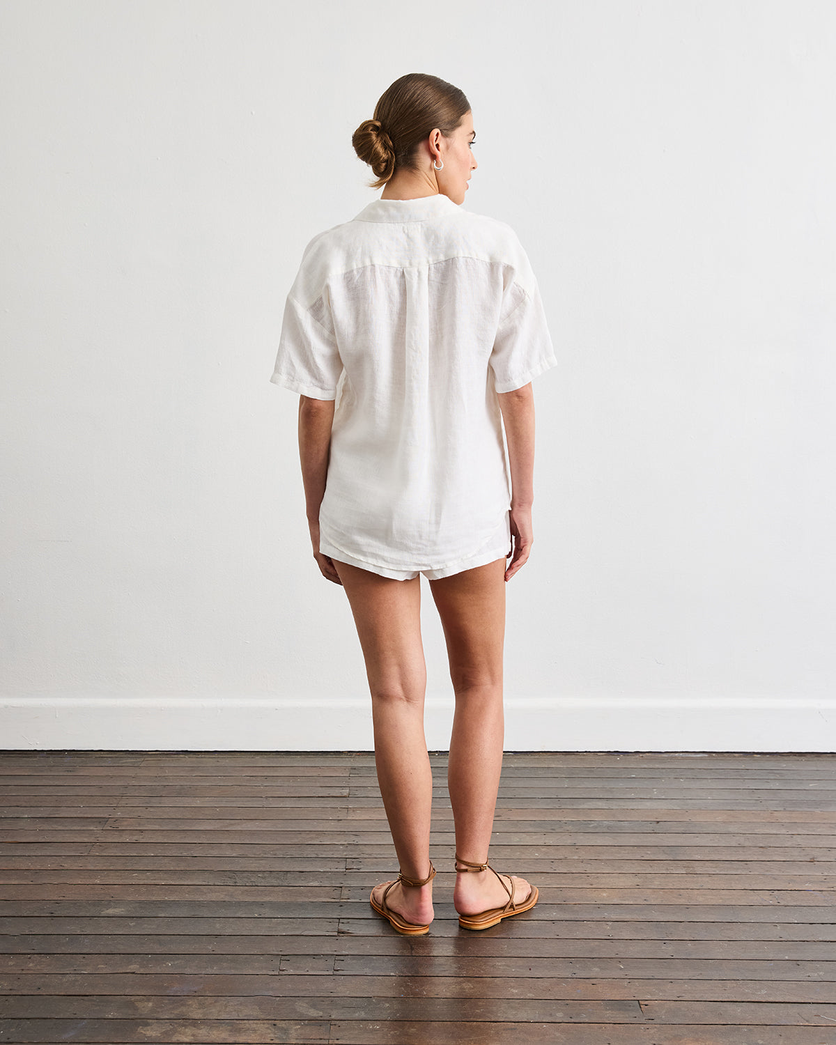 Short Lounge Set in White